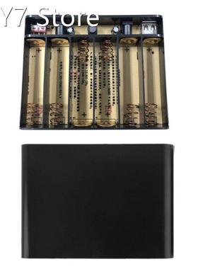 USB 5V 2A DC 12V 10A Output 6x 18650 Batteries DIY Power Ban
