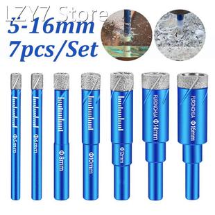 7Pcs 5/6/8/10/12/14/16mm Round Handle Dry Vacuum Brazed Diam