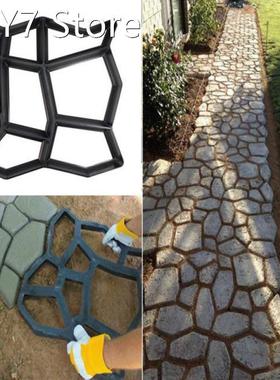 Garden Pavement Mold DIY Manually Paving Cement Brick Stone