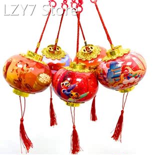 Luminous Small Portable Colorful Lantern Lanterns Ornaments