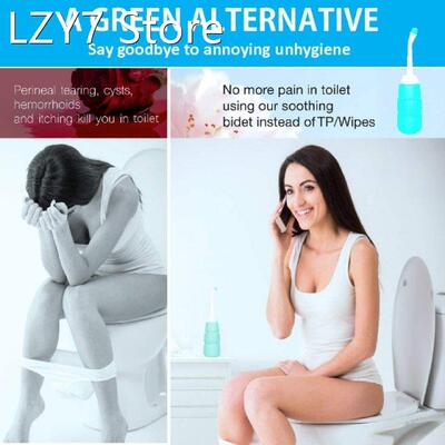 Portable Hand Press Bidet Cleaner Outdoor Bottle Packets Bod