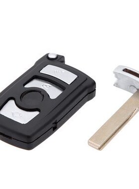 New 4 Button Folding Car Remote Fob Flip Shell Key Case Cove