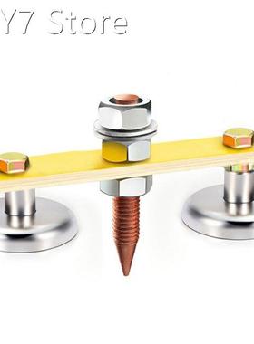 Double Welding Magnet Head Ground Clamp Magnetic Support Cla