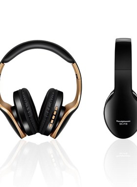 SN P18 Sports Wireless Bluetooth Headphones Headset Foldabl