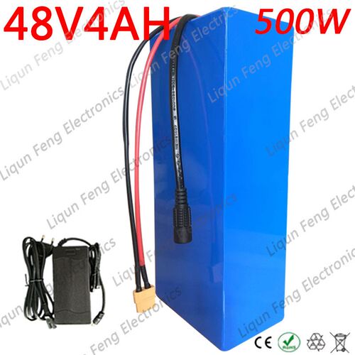 48V lithium Battery 48V 4AH Electric Bicycle Battery 48V 500