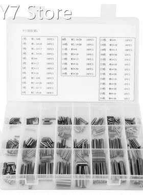 280Pcs/Set Stainless Steel Spring Pin Tension Pins Set with