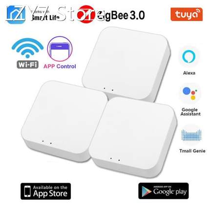 Tuya Zigbee3.0 Smart Gateway Hub Smart Home Smart Life APP R