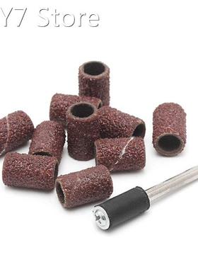 10Pcs 6mm Grit 80# ,120#,Sanding Bands +3.17mm Mandrel Rotar