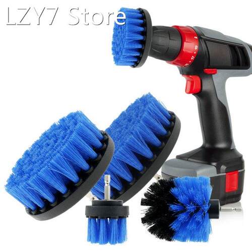4pcs Power Scrubber Brush Attachment Set Drill Brush Clean f