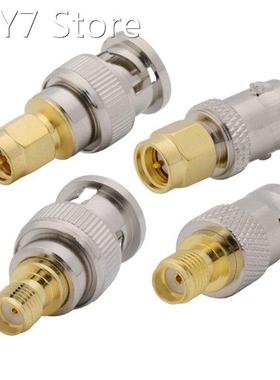 2Pcs SMA Male Female to BNC Male Female Antenna Cable Connec