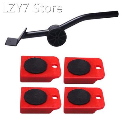 5 Pcs Furniture Lifter Slider Kit Heavy Stuffs Mover Tool Wh