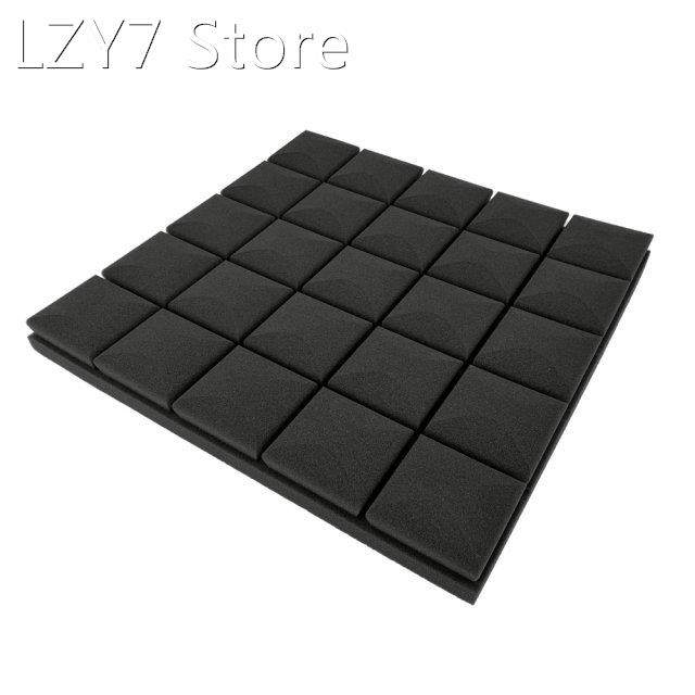 4pcs 50x50x5cm studio acoustic foam sound foam sound wedge p