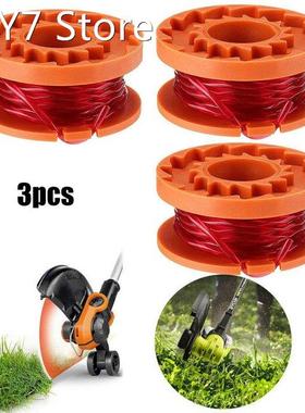3pcs Spool Line For MacAllister Strimmer Trimmer Spool And L