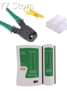 Network Tool test Kit Network Enthernet Cable Tester+Crimp C