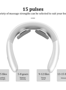 Smart Electric Neck Massager Wireless Heat Cervical Relax P