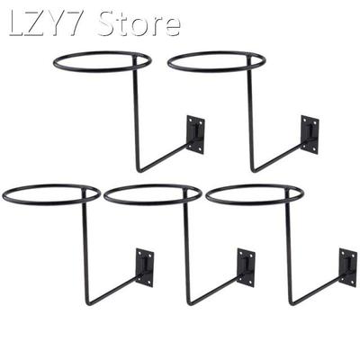 5Pcs Helmet Holder Metal Hat Hanger Wall Mounted Hook for Co