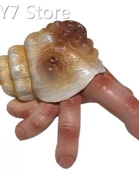 Funny Prank Scary Finger Toy Shell Finger Ornament For Home
