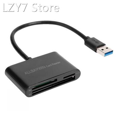 3 in 1 Memory Card and TF Card and CF Card USB3.0 Reader Por