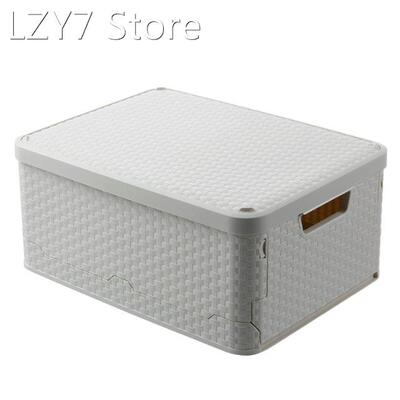2022 New Collapsible Storage Bin with Lid Stackable Folding