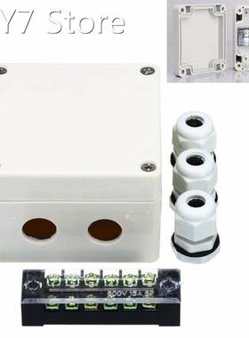 1pc Waterproof Plastic Junction Box Cable Distribution Box M