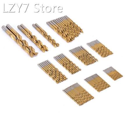 Domestic service 99 pcs/set Titanium Coated Metal HSS High S