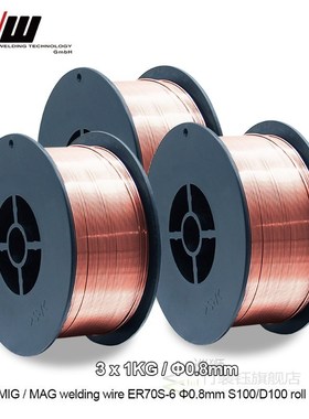 1KG Carbon Steel Gas Shielded Welding Wire Mild Steel ER70S-