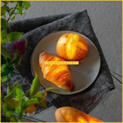 Night Light Creative Gift Handmade Bread Lamp Battery Lights