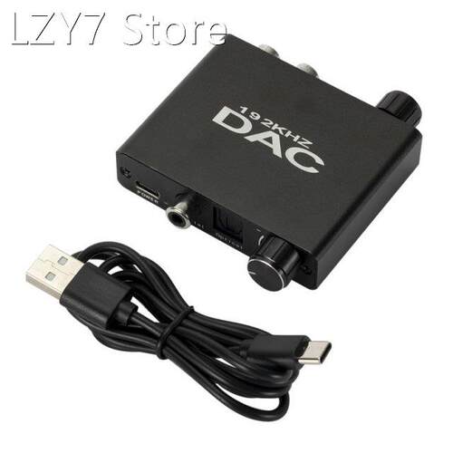 Rod Rain Audio 192Khz Digital to Analog Converter 3.5mm Jack