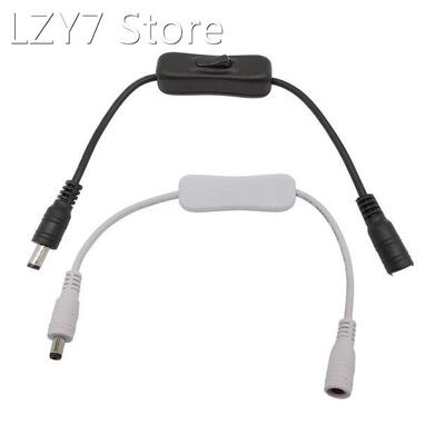 1Pcs Inline 304 Switch DC 12V Male to Female Power Cable 5.5