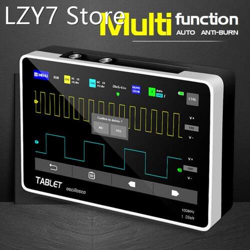 ADS1013D Digital USB Oscilloscope 100MHz 2 Band Width 2 Chan