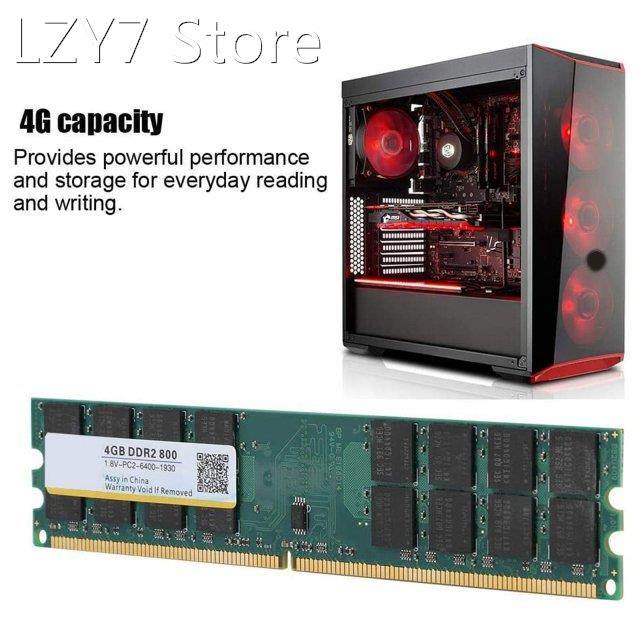 Second-generation Memory RAM DDR2 4GB 24 Pin 800 MHz DDR2 De