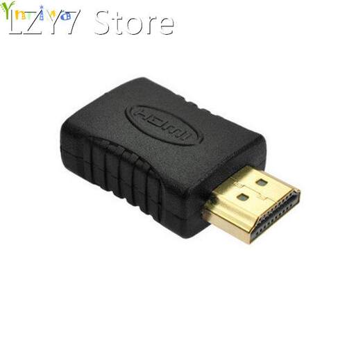 10-50pcs High quality Gold Plated male to female HDMI-compat