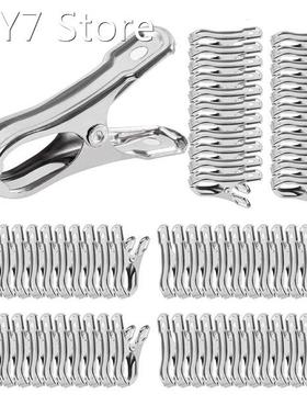 150 PCS Clothes Clips Garden Clips,Greenhouse Clamps Stainle