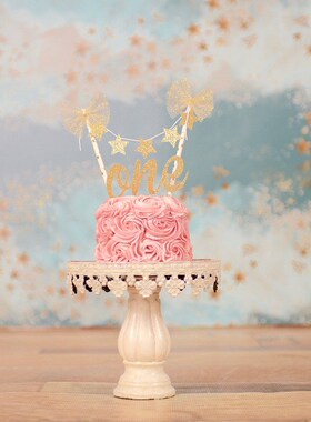 One Cake Topper, First birthday cake topper, ONE Smash Cake