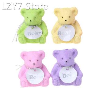 Cute Bear Shape Eraser With Pencil Sharpener School Supplies