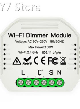 Dimmer Module 1 Gang DIY LED WiFi Dimmer Module Tuya Remote