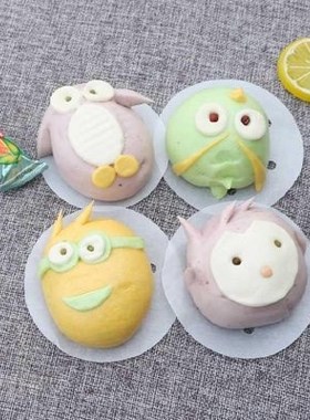 Steamed bun paper disposable non-stick household steamed bun