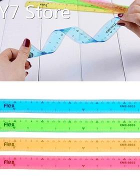 Soft Ruler 30cm Flexible Ruler Multi Color Creative Statione