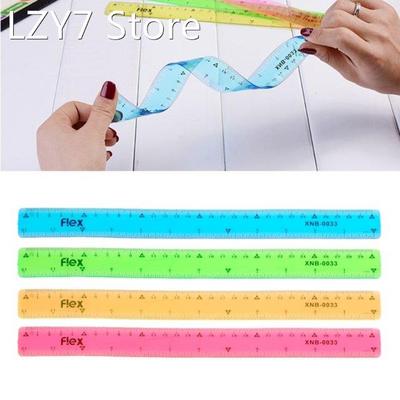 Soft Ruler 30cm Flexible Ruler Multi Color Creative Statione