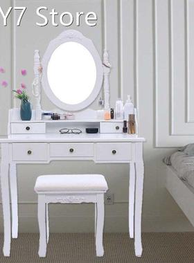 Modern Vanity Makeup Dressing Table Set Concise 5 Drawer Jew
