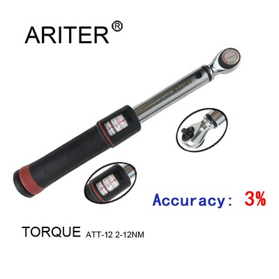 3% High-accuracy 1/4 3/8 1/2 preset click adjustable bicycle