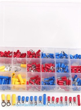 300pcs Electrical Wire Crimp Terminals Kit Insulated Termina