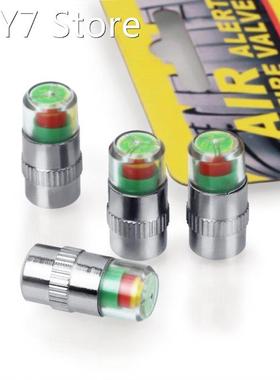 4PCS 2.4Bar 30PSI Car Auto Tire Pressure Monitor Valve Stem