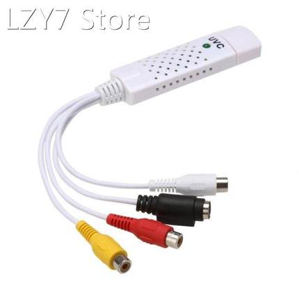 Portable for Easycap USB Audio Video Capture Card Adapter fo