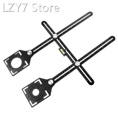 Aluminum Alloy Multi Angle Measuring Six-Fold Ruler Position