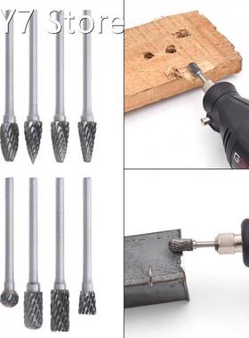 10pcs / lot 2.35 x 6mm Professional Carbide Rotary File Tung