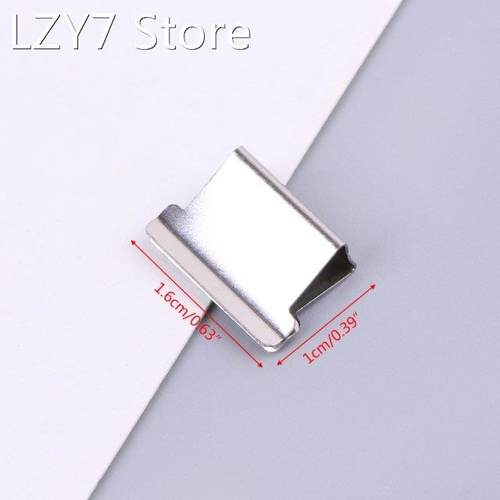 50pcs Metal Paper Clipper Refill Document Clip Photo Tickets