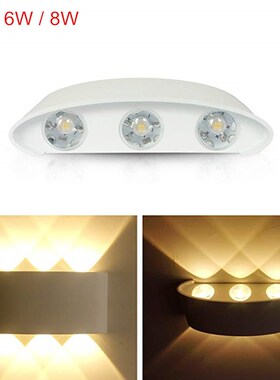 LED Wall Light Outdoor Waterproof Modern Nordic style Indoor