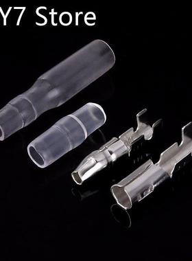 50 Sets 4mm Male & Female Cable Wire Bullet Crimp Connec
