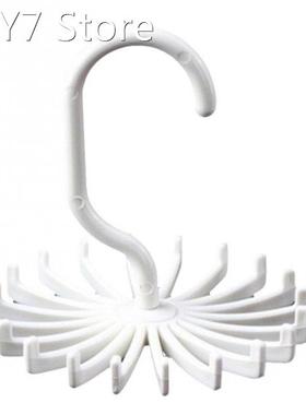 Shawl Necktie Scarf Organizer Rotating Neck Holds Adjustable